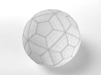 Football Ball 3D model 3