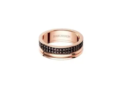 BOUCHERON - QUATRE - RING - BLACK EDITION - LARGE 3D print model
