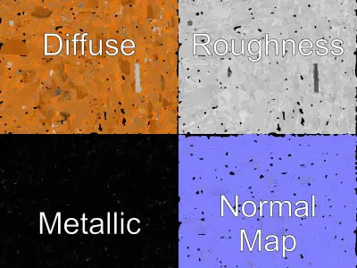 Modern Rattan Lamp Shade Model Pack Low-poly 3D model