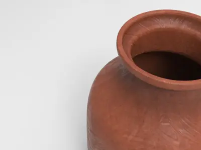 Blo Vase Low-poly 3D model