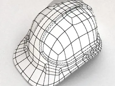 Safety Helmet 3D model