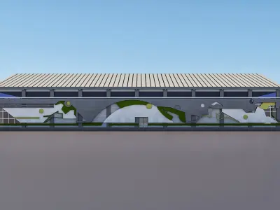 Sport Complex 3D model