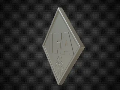 ifa logo 3D model