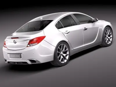 Buick Regal GS 2012 3D model