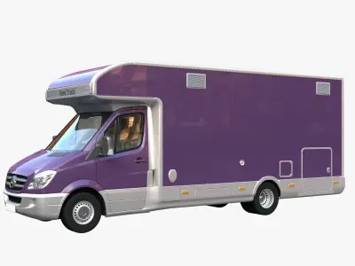 Food truck 3D model
