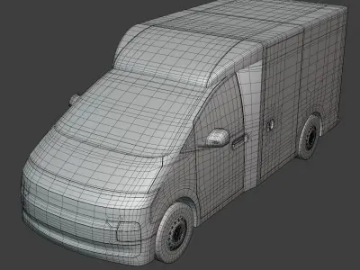 Hyundai ST1 van 3D model