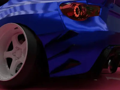 TOYOTA 86 3D model