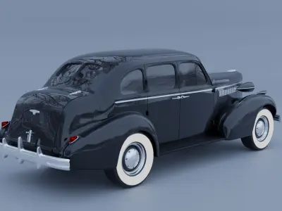 Buick Special 1938 3D model