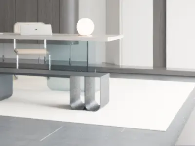 Modern decoration Study villa Home 3D model