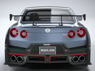 Nissan GT-R Nismo 2024 3D model