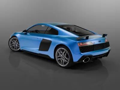 Audi R8 V10 3D model