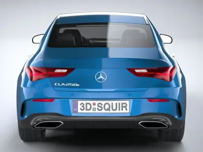 Mercedes-Benz CLA 2024 3D model