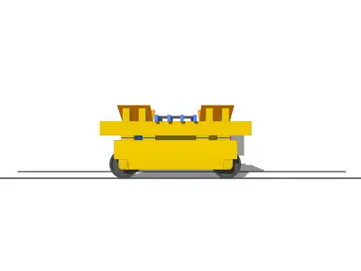Coil Transfer Car  3D model