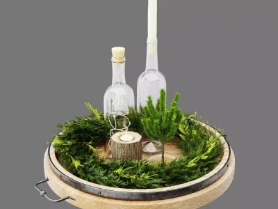 Christmas decoration 3D model 3
