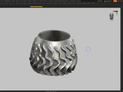vase 3d print 658  3D print model