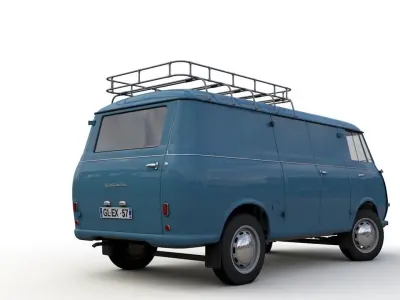 GOLIATH EXPRESS 1100 WAGEN 1957 3D model