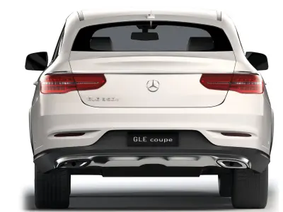 Mercedes-Benz GLE coupe 350d 2016 3D model