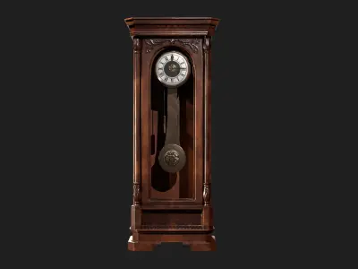 Howard Miller clock Low-poly 3D model