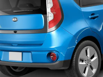 Kia Soul EV 2015 3D model