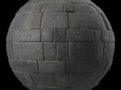 Stone Wall Materials 69- Decorative Stone Sbsar Pbr 4k Seamless Texture