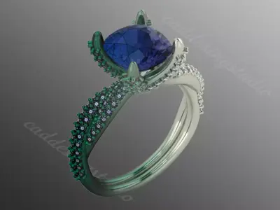 Ring kt207 3D print model