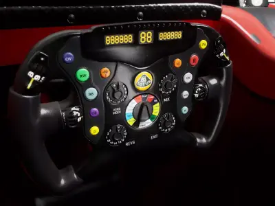 Tatuus F4 Racing Car High Detail PBR 3D Model Low-poly 3D model