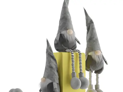 SANTA CLAUS GLASER 3D model