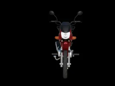 Moto Pop 110i Para Jogos Mobile ou PC Low-poly 3D model