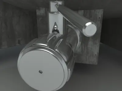 Wine Egg Tank 3D model