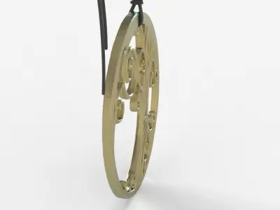 Tree Pendant 003 3D print model