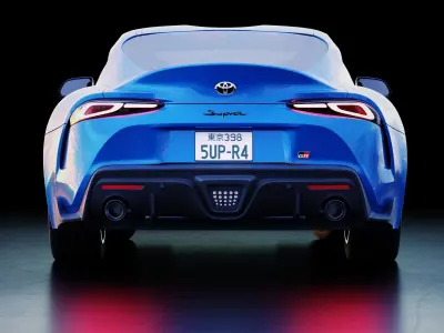 Toyota Supra Mk5 3D model