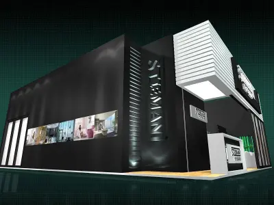 Showroom - Area - 12X10-3DMAX2009-027 3D model