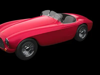 Ferrari INTER 212 Retro 3D model