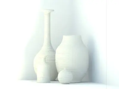modern Vase a7 3D model