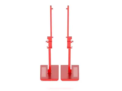 Athletics High Jump Height Gauge 3D model