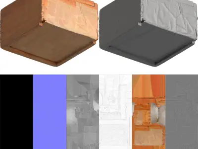 Interior Props Pack 03 3D model