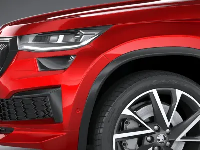 Skoda Kodiaq Sportline 2022 3D model