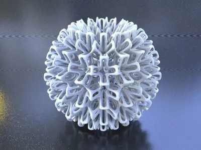 BRO SPHERE STRUCTURE 3D print model