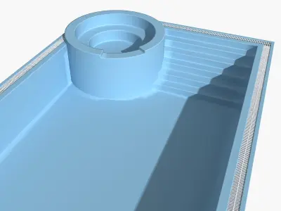 Swimming Pool 01 Free 3D model