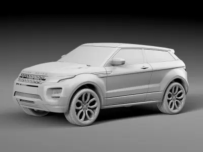 Range Rover Evoque 3D model