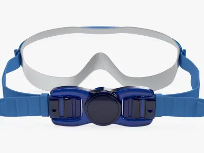 Goggles swimming 01 3D model