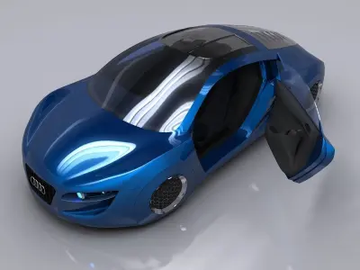 Audi RSQ Concept 3D model