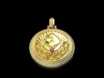 Gold N674 3D print model