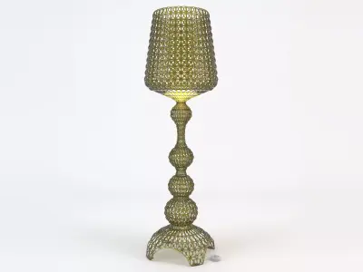 Kartell Kabuki Floor Lamp - Green 3D model