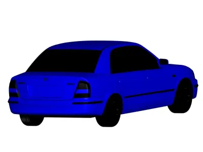 Mazda 323  3D model
