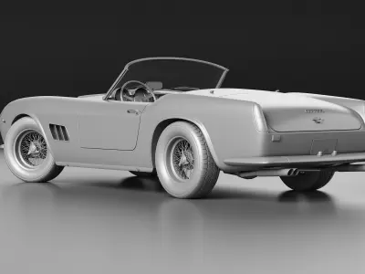 Ferrari 250gt California 3D model