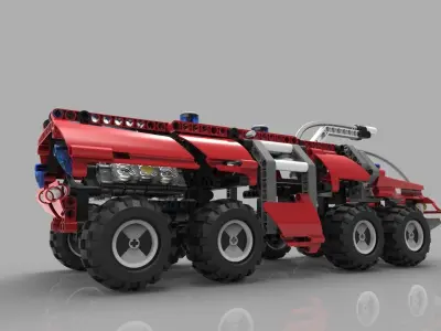 Lego Technic 8454 3D model