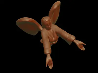 Angel Miniature 3D print model