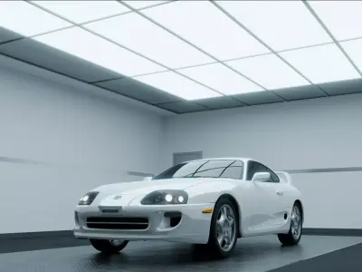 Toyota Supra 2000 3D model