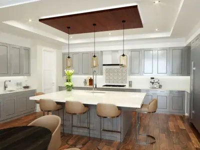 Full Luxury Condo Interior 3D model